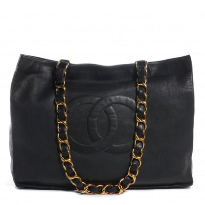 Chanel Lambskin Jumbo Shoulder Bag Black 1 of 9