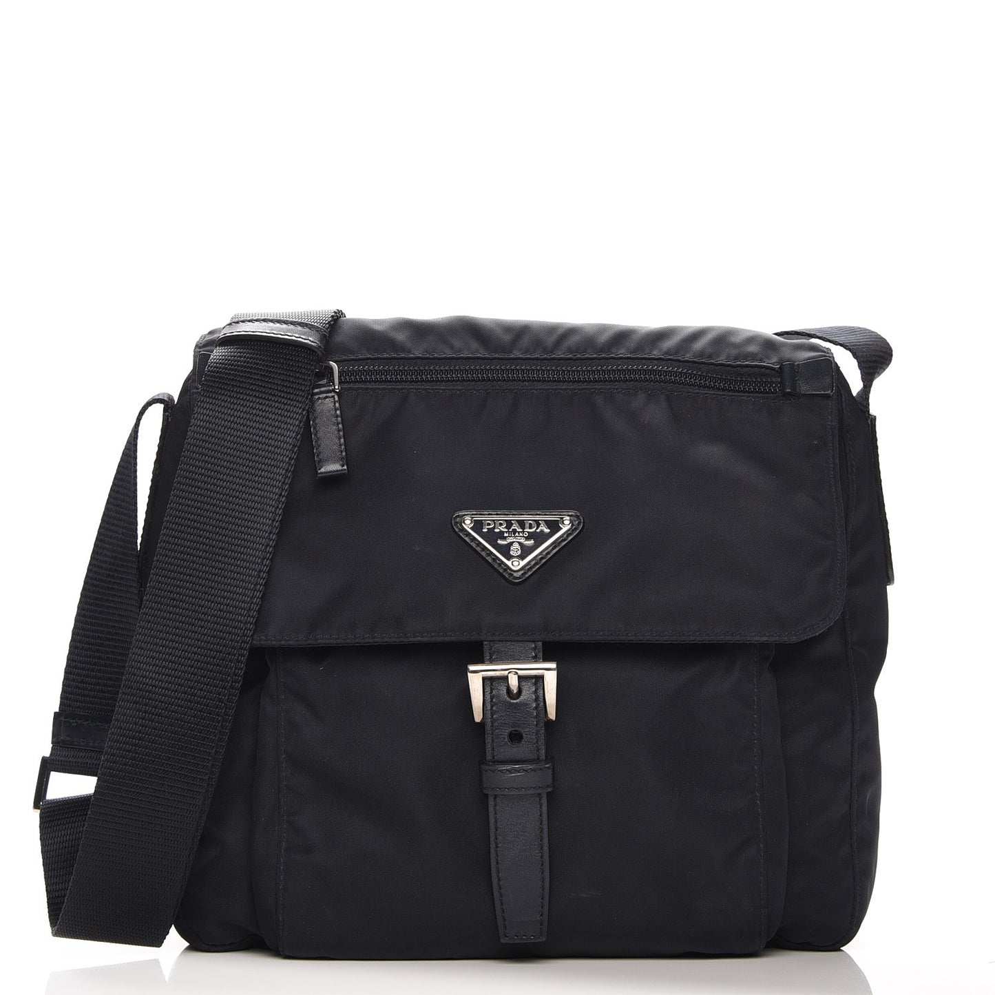 Nylon Vela Messenger Blue