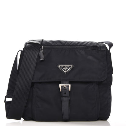 Prada Nylon Vela Messenger Blue 1 of 8