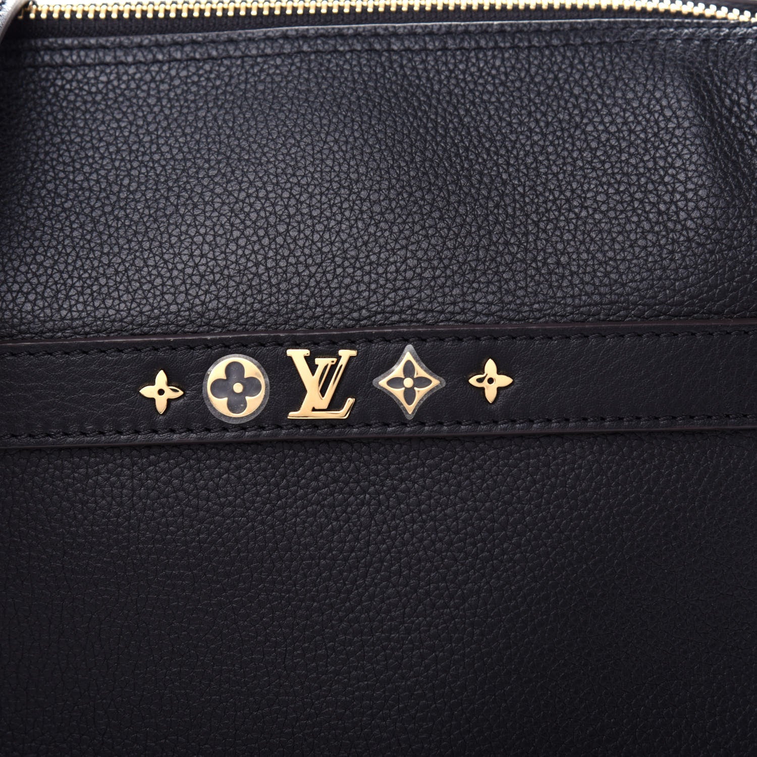 Louis Vuitton Grained Calfskin Cruiser PM Black 10 of 12