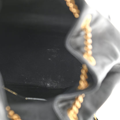 Saint Laurent Lambskin Matelasse Monogram Joe Backpack Black 5 of 10