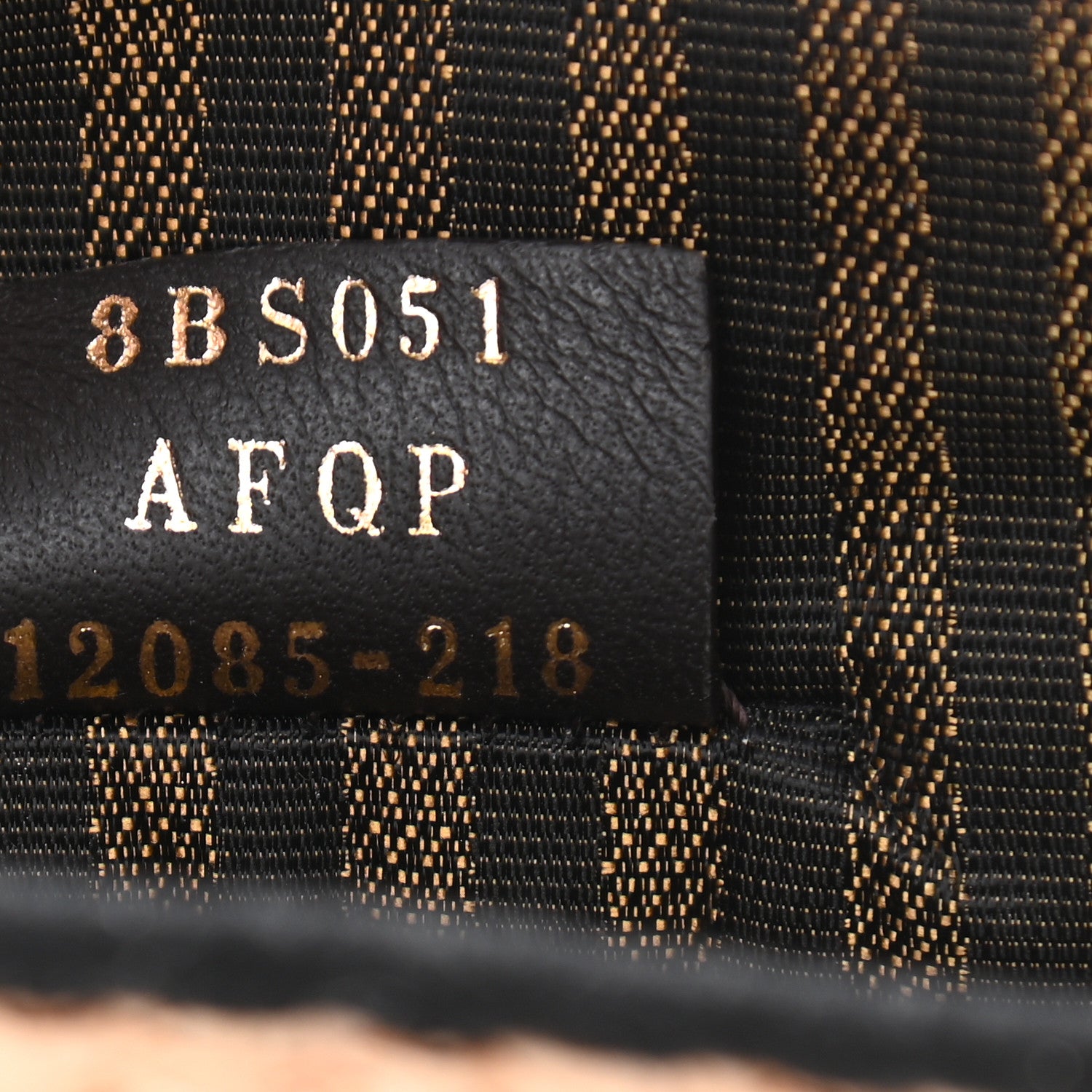 Fendi Straw Vitello Grace Cuoio Logo Braided Embroidered Mini Sunshine Shopper Natural Black 7 of 10