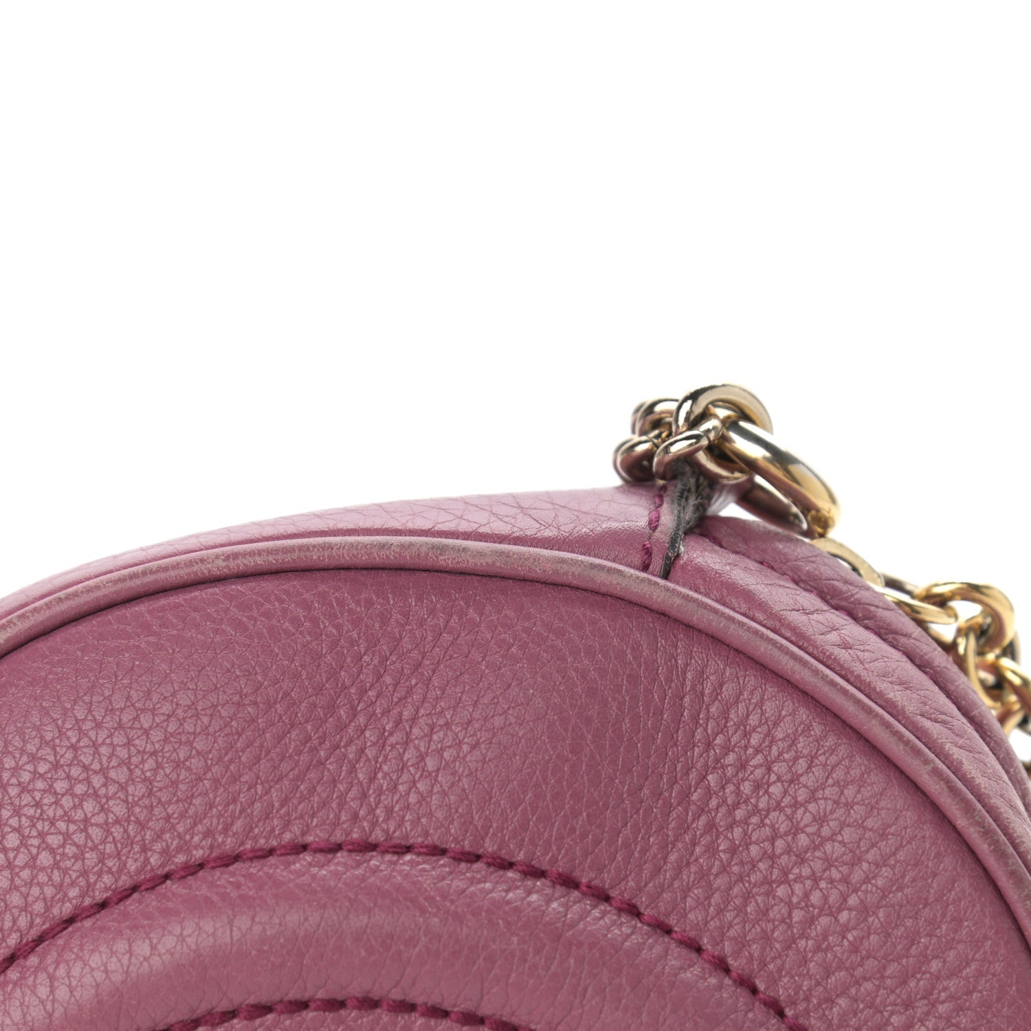 Gucci Cellarius Calfskin Mini Soho Chain Bag Peonia Flower 10 of 16