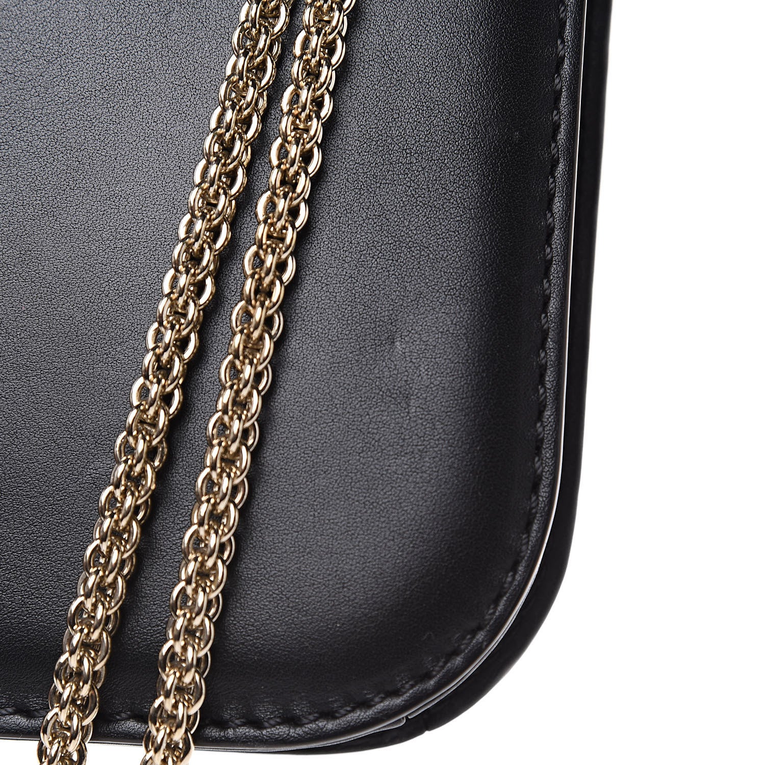 Valentino Garavani Vitello Small Glam Lock Rockstud Flap Black 9 of 13