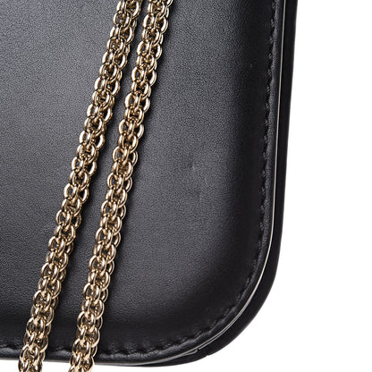 Valentino Garavani Vitello Small Glam Lock Rockstud Flap Black 9 of 13