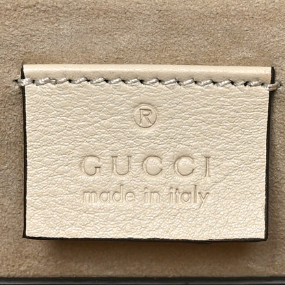 Gucci GG Supreme Monogram Kingsnake Embroidered Medium Dionysus Shoulder Bag White Beige 6 of 11