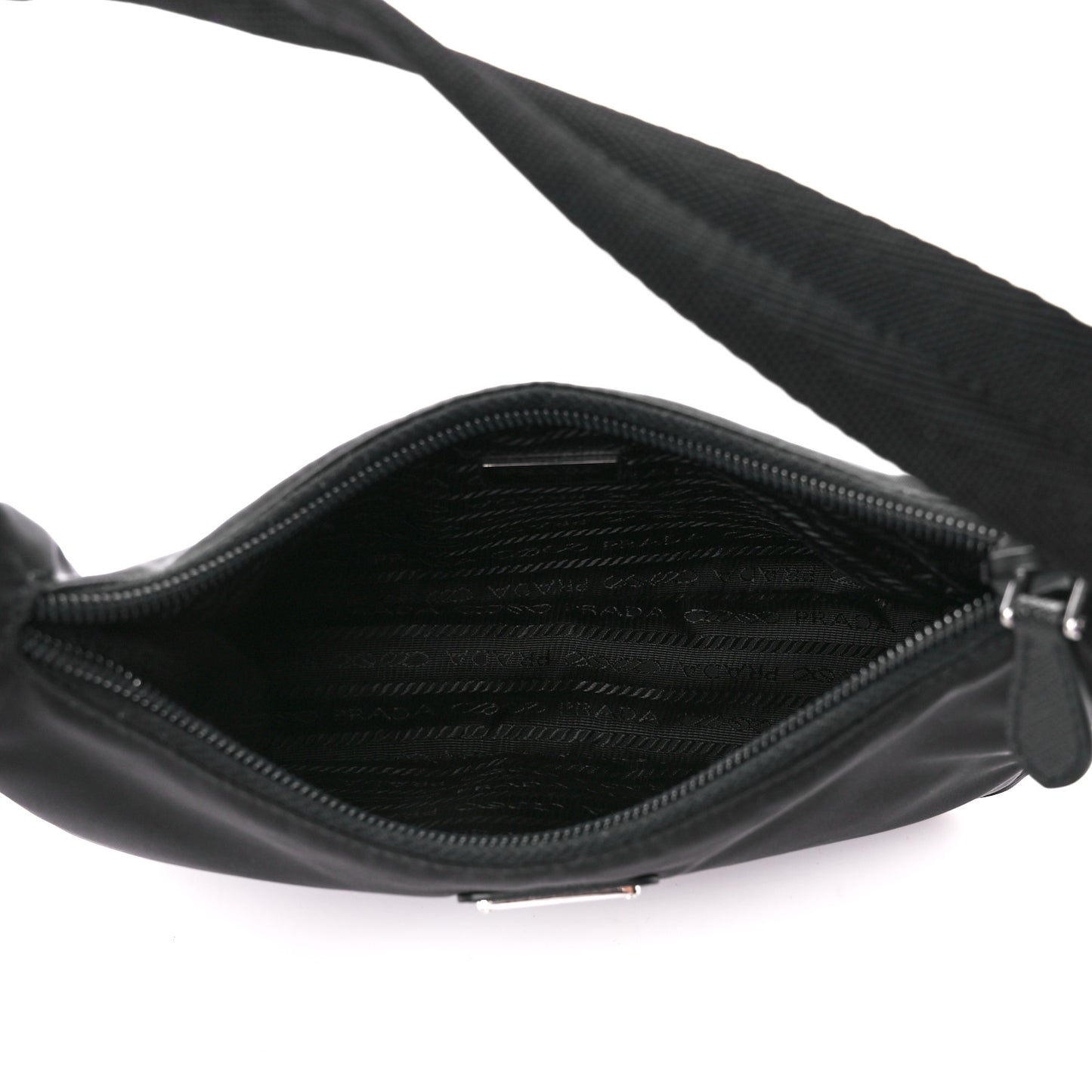 Tessuto Nylon Mini Re-Edition 2000 Bag Black