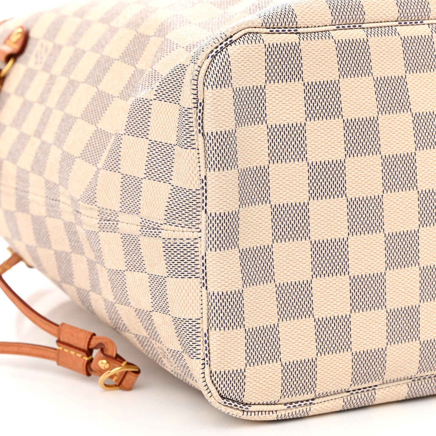 Louis Vuitton Damier Azur Neo Neverfull MM Rose Ballerine 10 of 15
