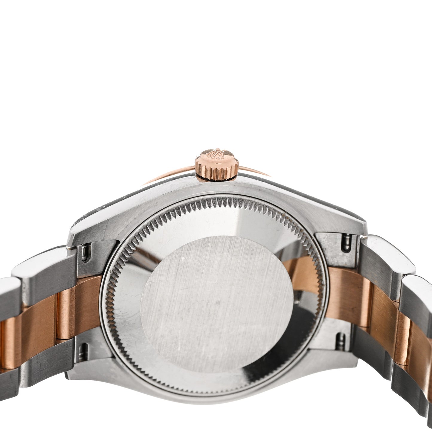 Stainless Steel 18K Everose Gold Diamond 31mm Oyster Perpetual Datejust Watch Silver 278271