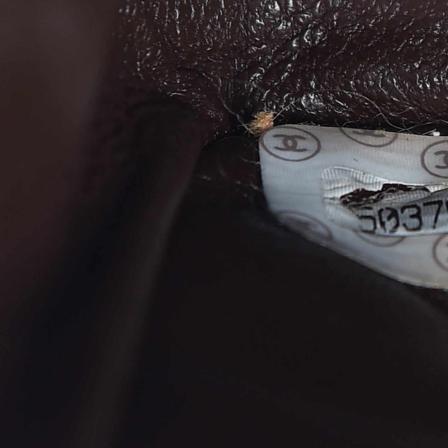 Lambskin Quilted Small Double Flap Brown