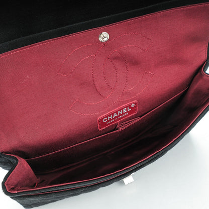 Chanel Jersey Coco's Croc 2.55 Reissue 226 Flap Black 5 of 8