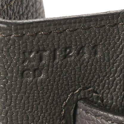 Hermes Togo Kelly Retourne 35 Etain 7 of 10