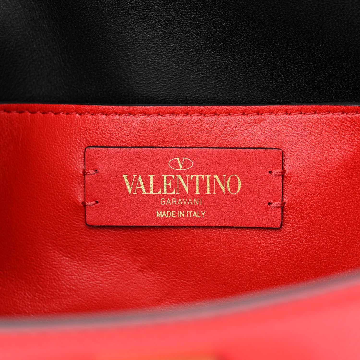 Valentino Garavani Grainy Calfskin VSling Belt Bag Rouge Pur 6 of 9