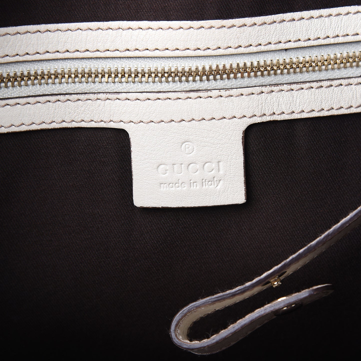 Monogram Small Pelham Shoulder Bag Off White