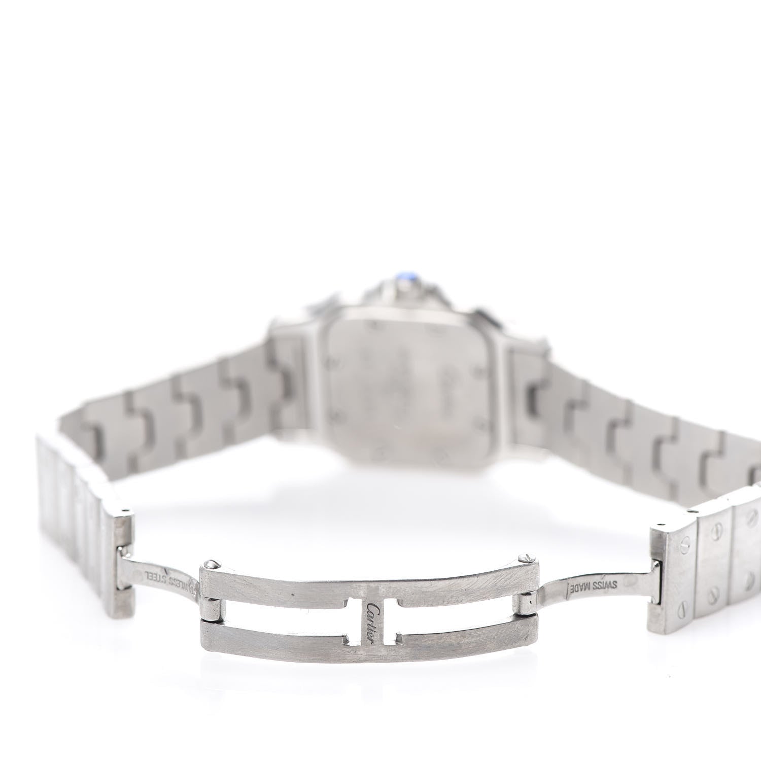 Cartier Stainless Steel 24mm Santos de Cartier Galbee Quartz Watch 6 of 8