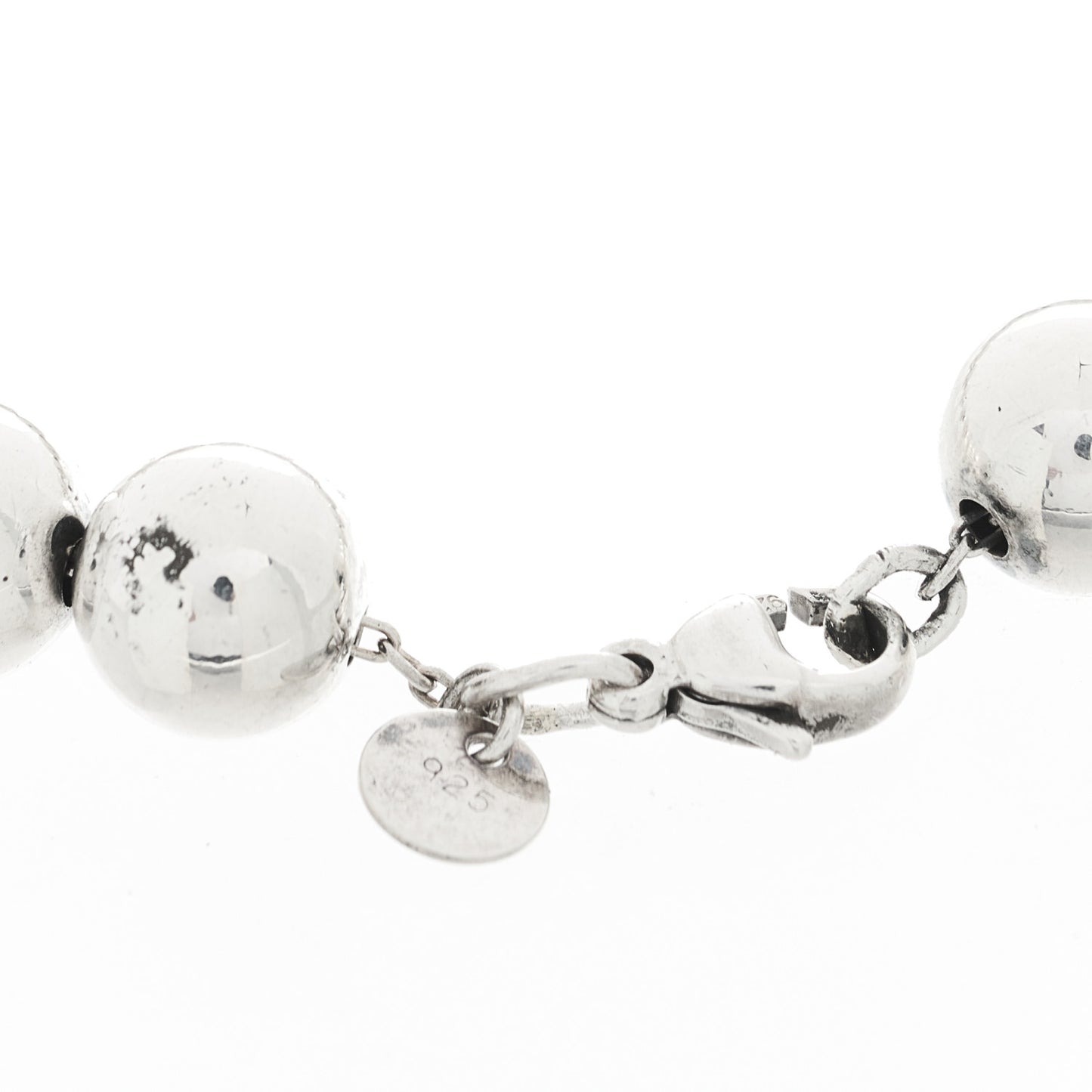 Sterling Silver 10mm HardWear Ball Bracelet