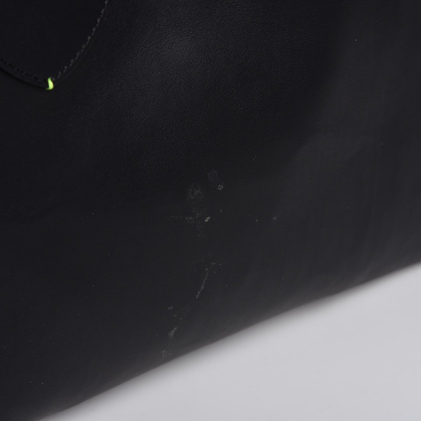 Canvas Mega Check The Giant Reversible Tote Black Neon Yellow