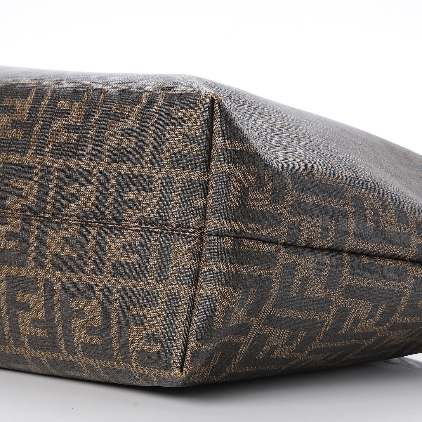 Zucca Spalmati Embroidered Large Roll Tote Tobacco Multicolor
