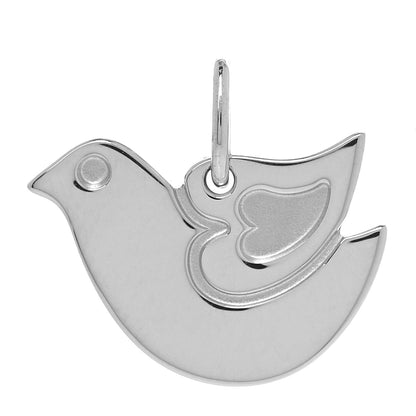 Tiffany Sterling Silver Lovey Dovey Charm 1 of 3