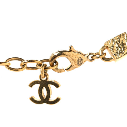 Chanel Crystal Pearl CC Choker Necklace Gold 4 of 4