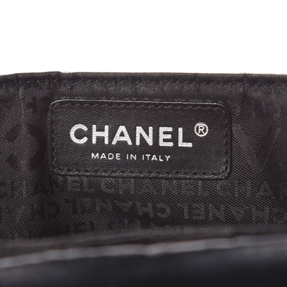 Chanel Velvet Quilted East West Flap Black 6 of 13