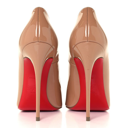 Christian Louboutin Patent So Kate 120 Pumps 37 Nude 6 of 12