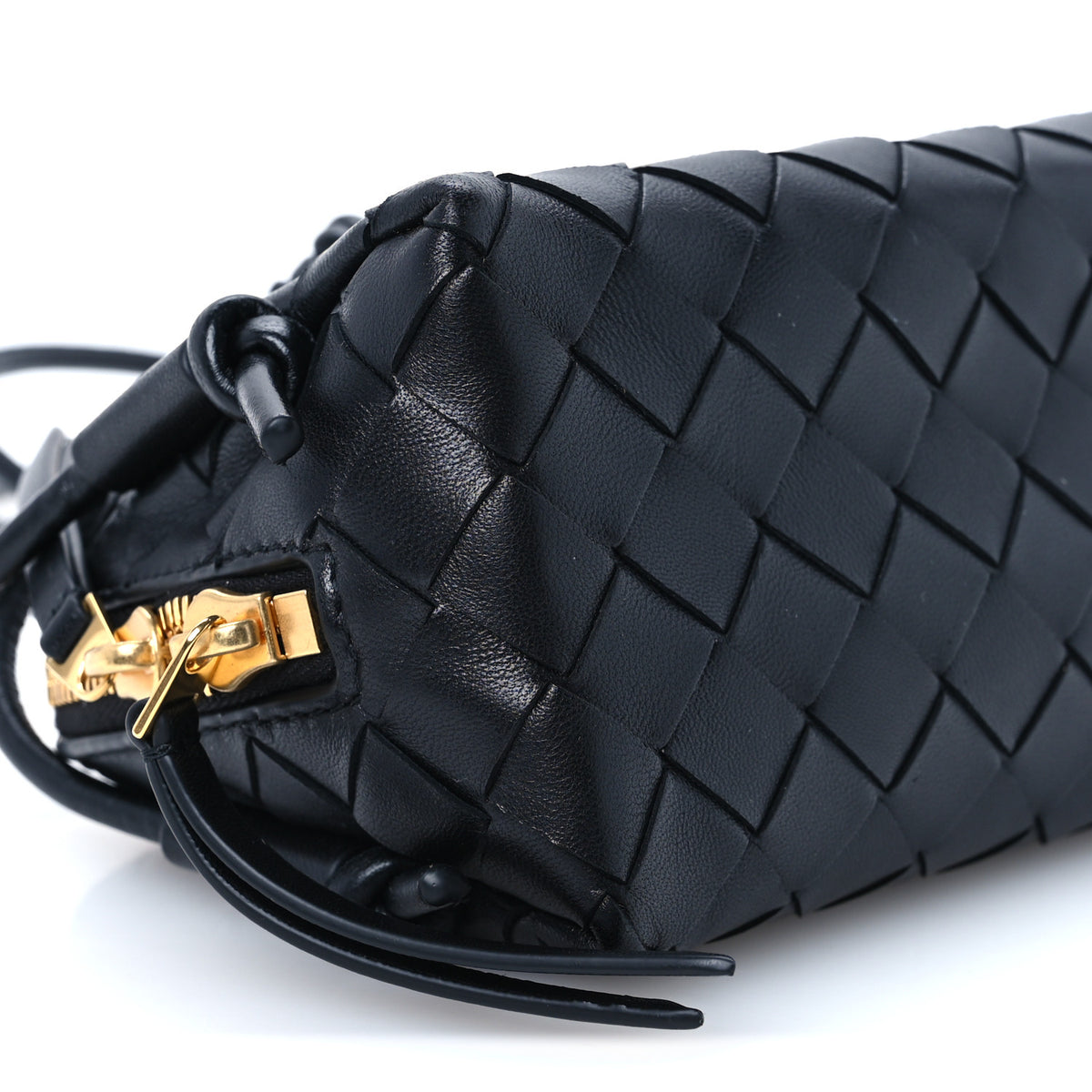 Bottega Veneta Nappa Intrecciato Concert Pouch Black 9 of 10