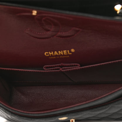 Chanel Caviar Quilted Medium Double Flap Black 4 of 10