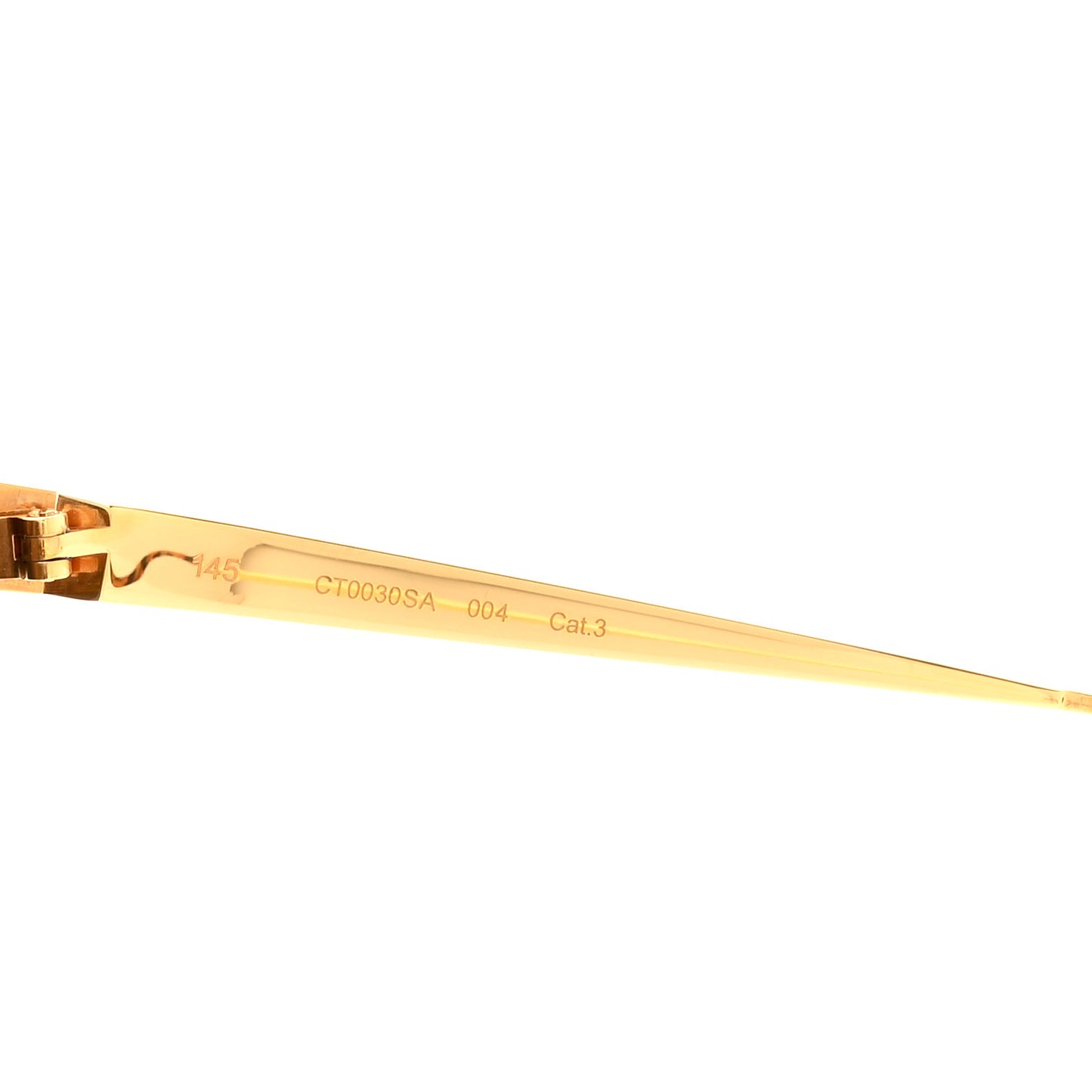 Acetate Metal Panthere Cartier Sunglasses CT0030SA Tortoise