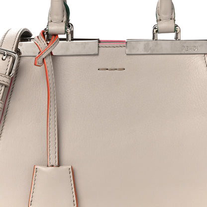 Fendi Vitello Dolce Mini 3Jours Tote Grigio Polvere 7 of 10