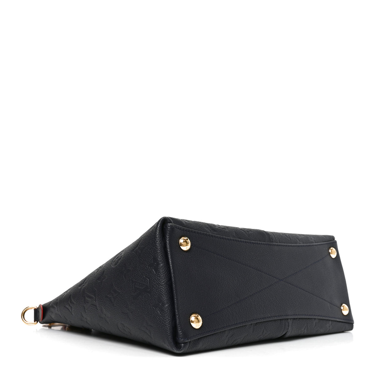 Empreinte V Tote MM Marine Rouge