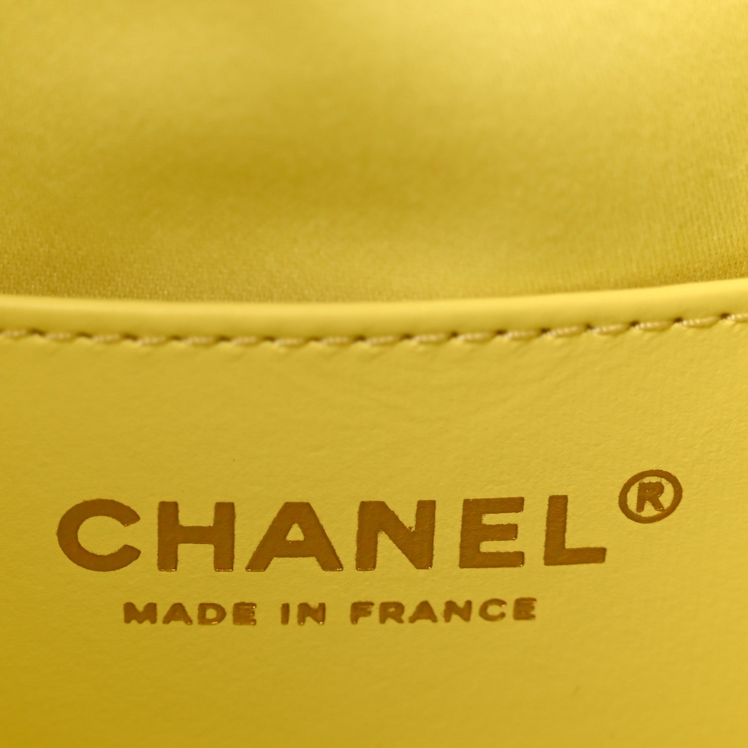 Chanel Caviar Quilted Small Chanel 25 Handbag Light Yellow 6 of 11
