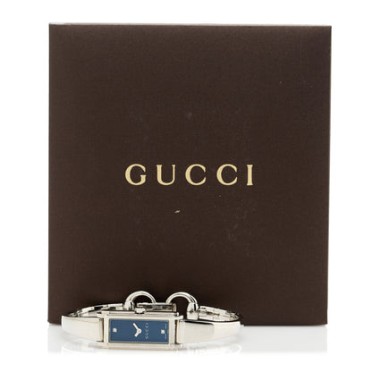 Gucci Stainless Steel Diamond 14mm 109 Horsebit Quartz Watch Black 5 of 5