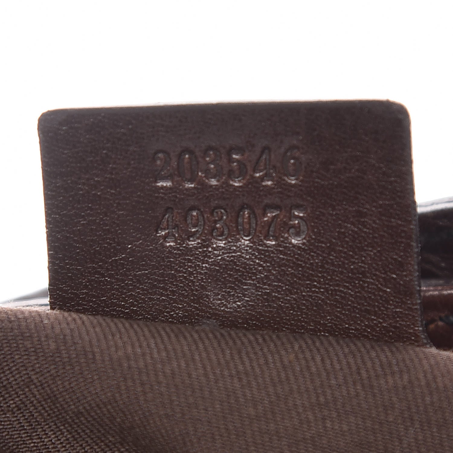 Gucci Monogram Medium Jockey Tote Dark Brown 9 of 10