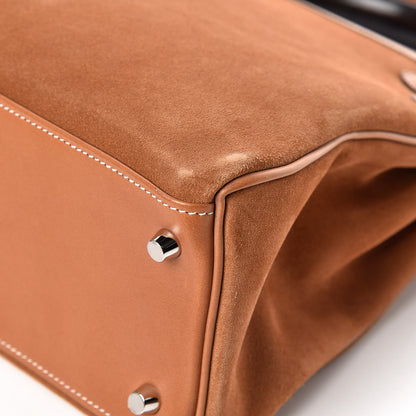 Hermes Barenia Grizzly Au Galop Kelly Retourne 32 Fauve 36 of 41