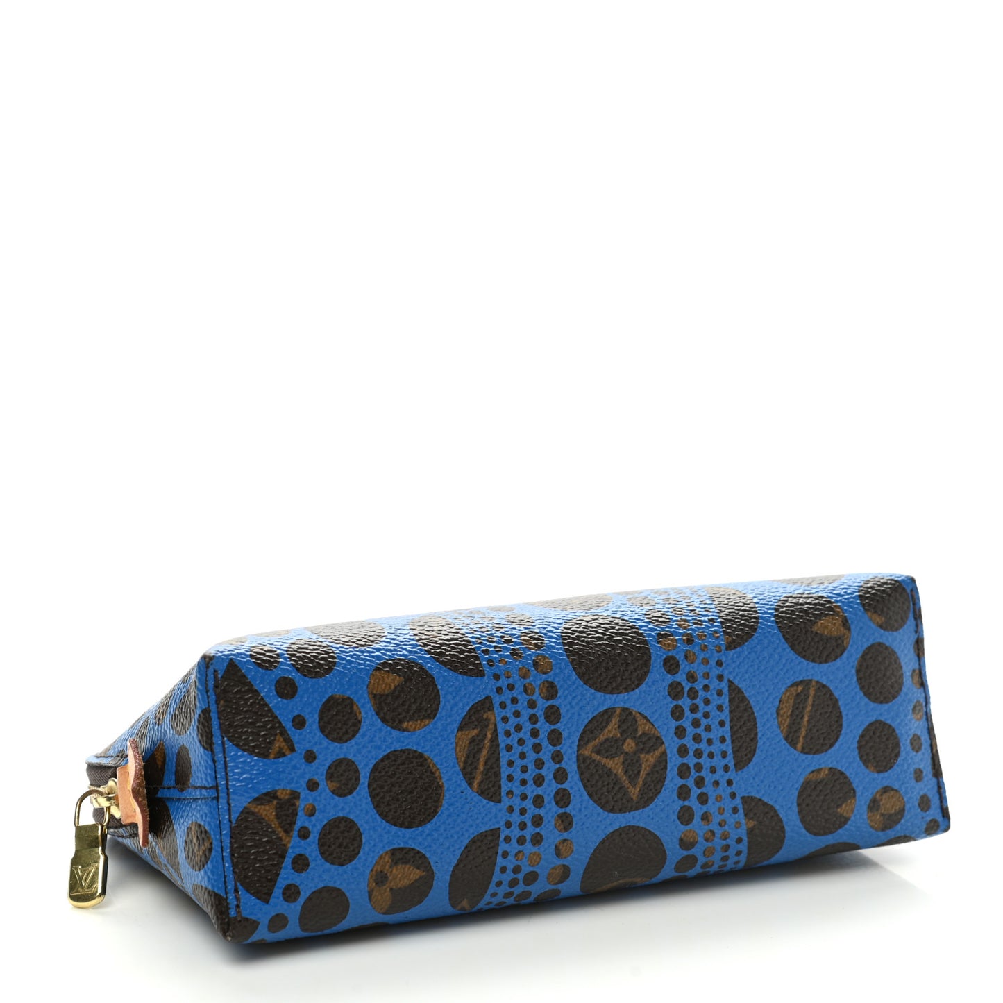 Monogram Kusama Pumpkin Dots Cosmetic Pouch Blue