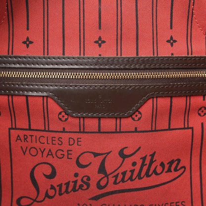 Louis Vuitton Damier Ebene Neverfull MM 6 of 19