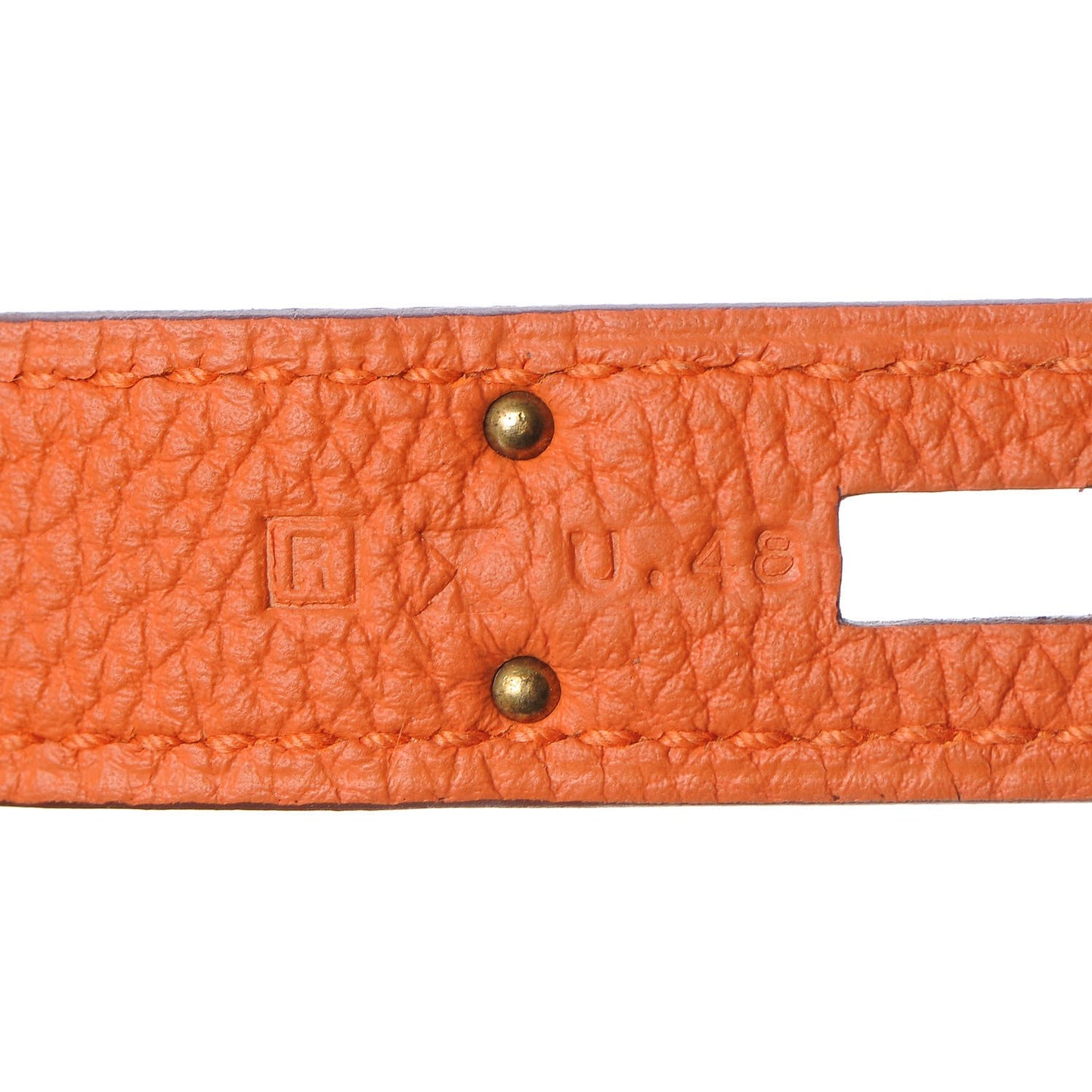 Togo Birkin 35 Orange