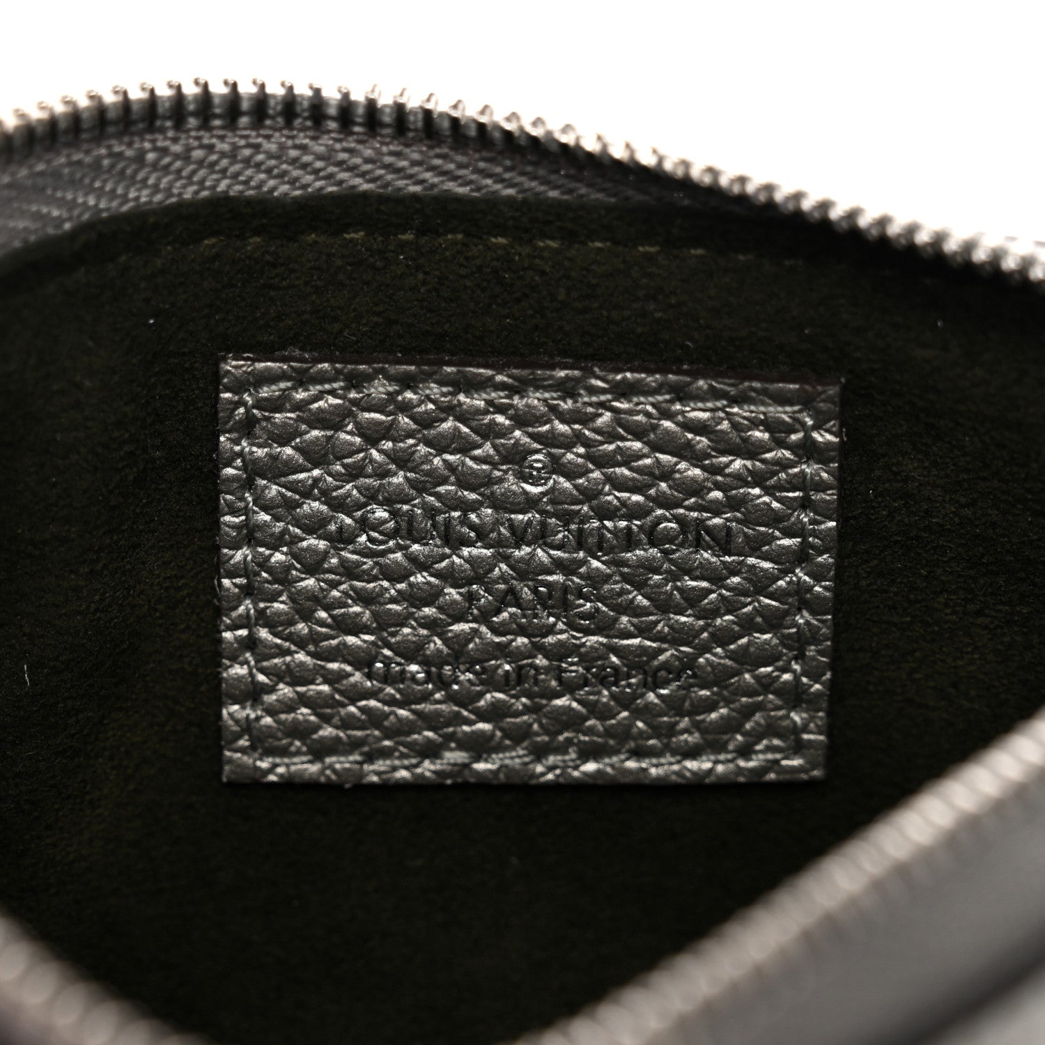 Louis Vuitton Mahina Zipped Card Holder Metallic Grey 6 of 6