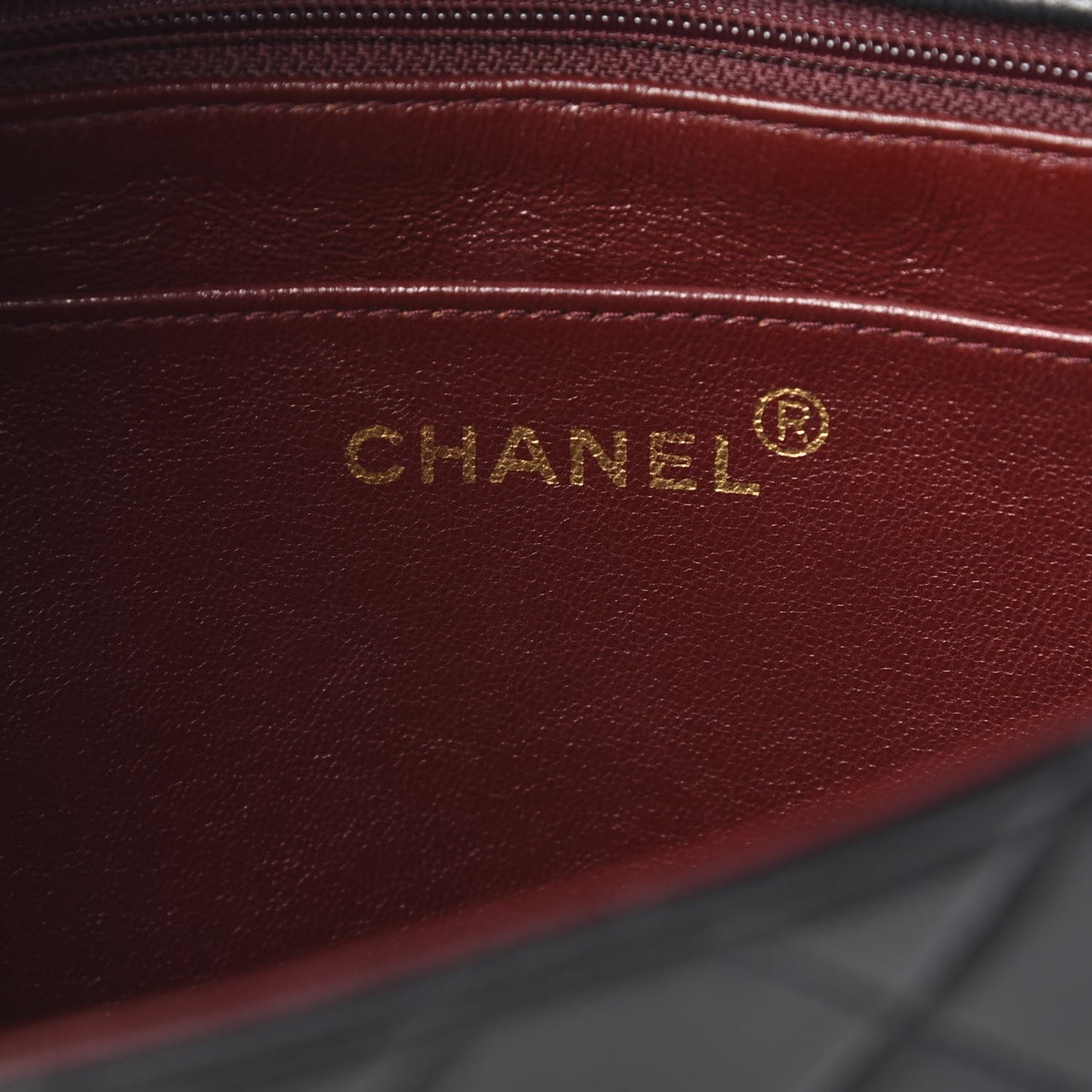 Lambskin Quilted Medium Single Flap Black
