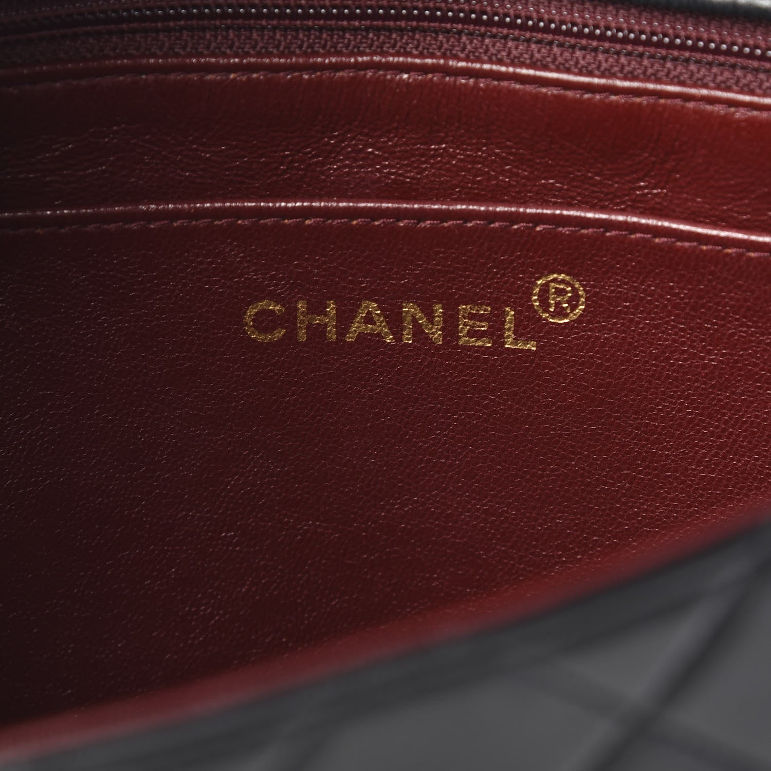 Chanel Lambskin Quilted Medium Single Flap Black 5 of 13