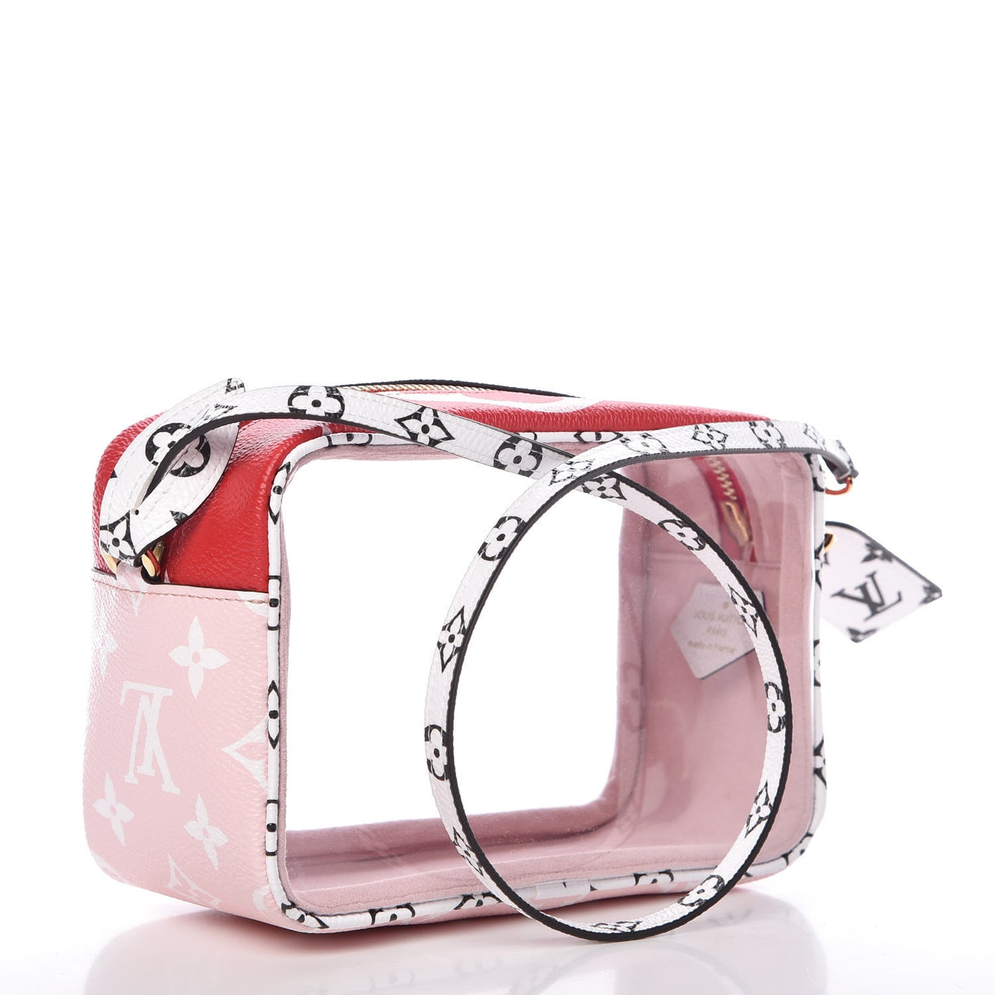 Monogram Giant Beach Pouch Rouge