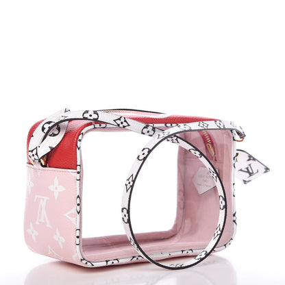 Louis Vuitton Monogram Giant Beach Pouch Rouge 3 of 8