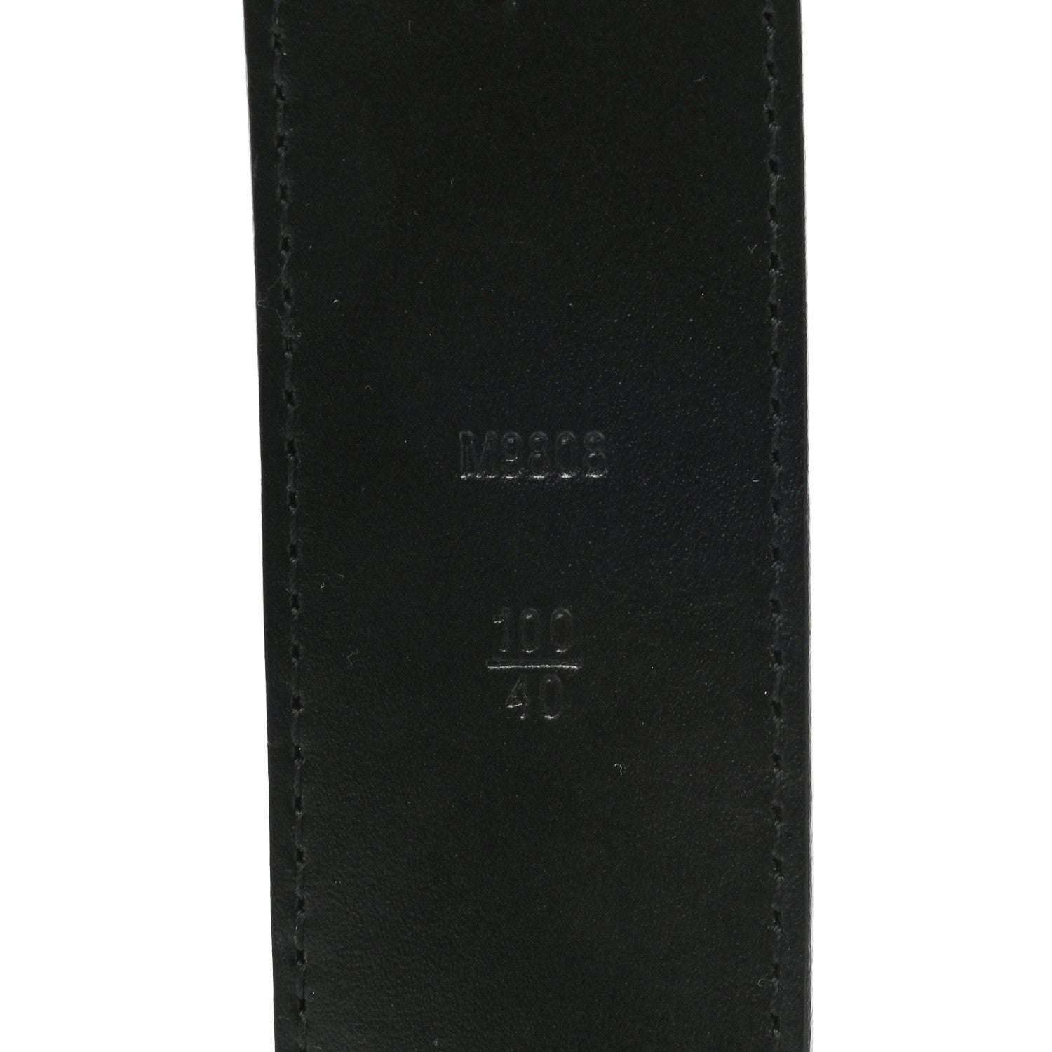 Louis Vuitton Damier Graphite 40mm LV Initiales Belt 100 40 4 of 12