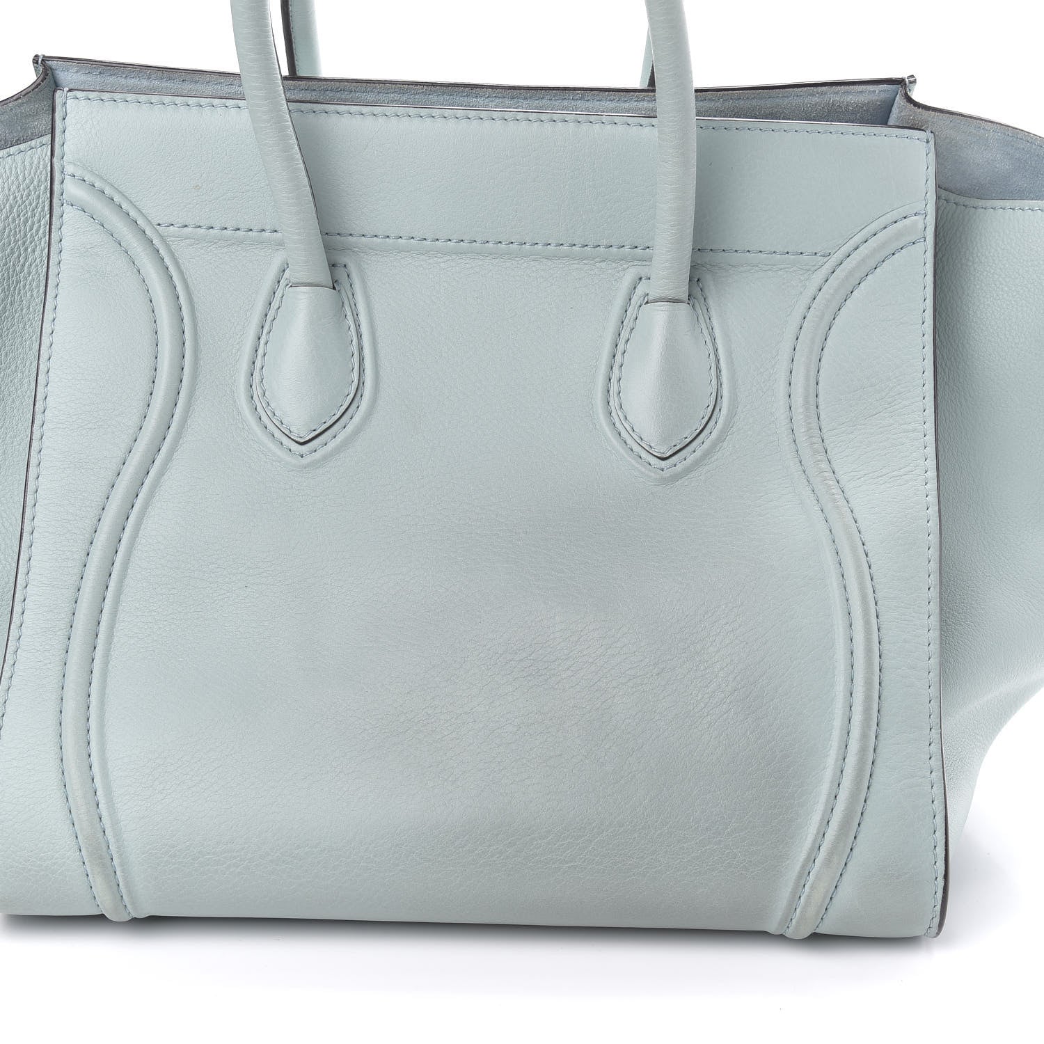 Celine Supple Calfskin Medium Phantom Luggage Jade 11 of 12