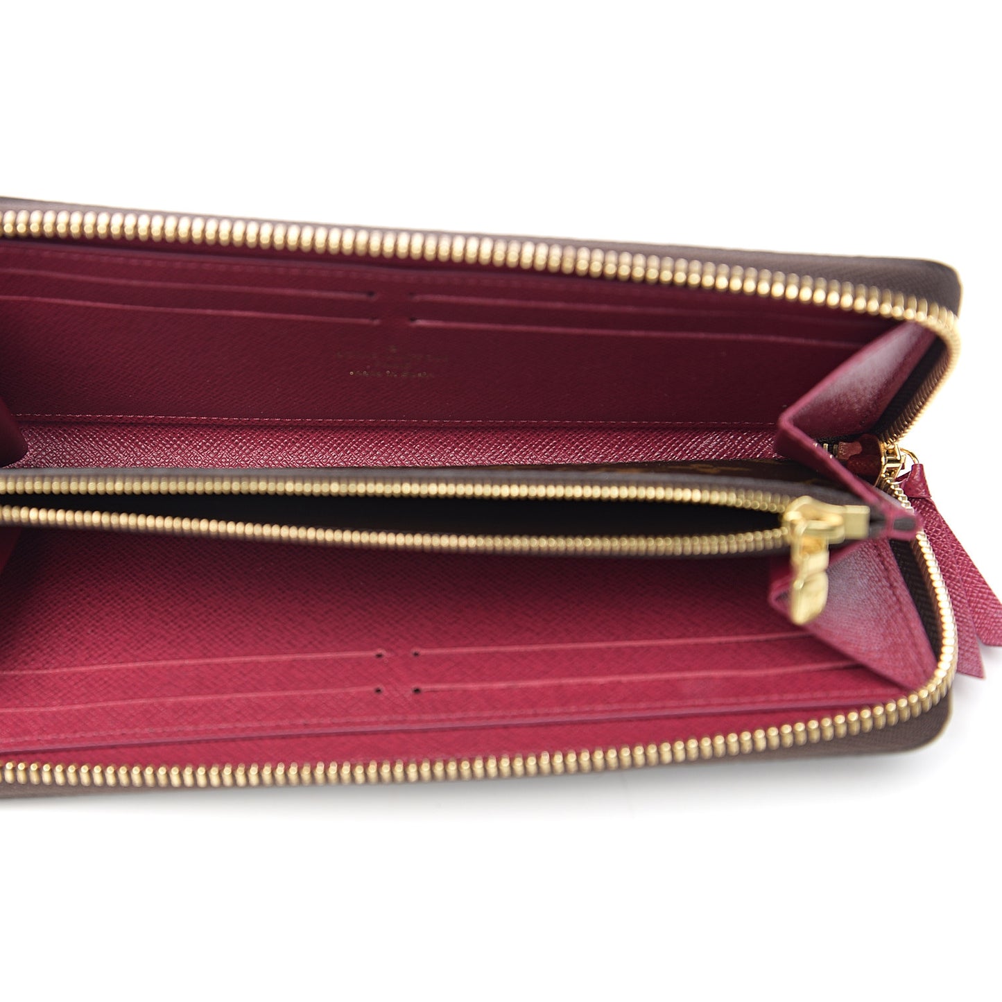 Monogram Clemence Wallet Fuchsia