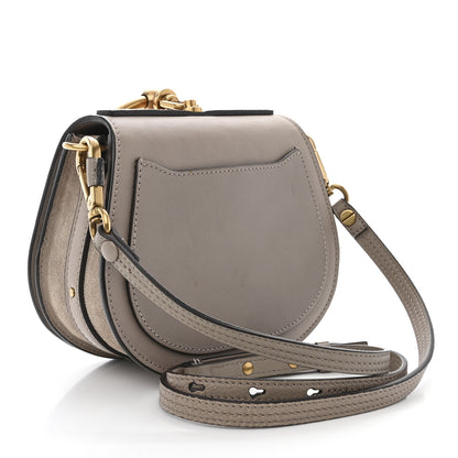 Chloe Calfskin Suede Small Nile Bracelet Bag Motty Grey 3 of 11