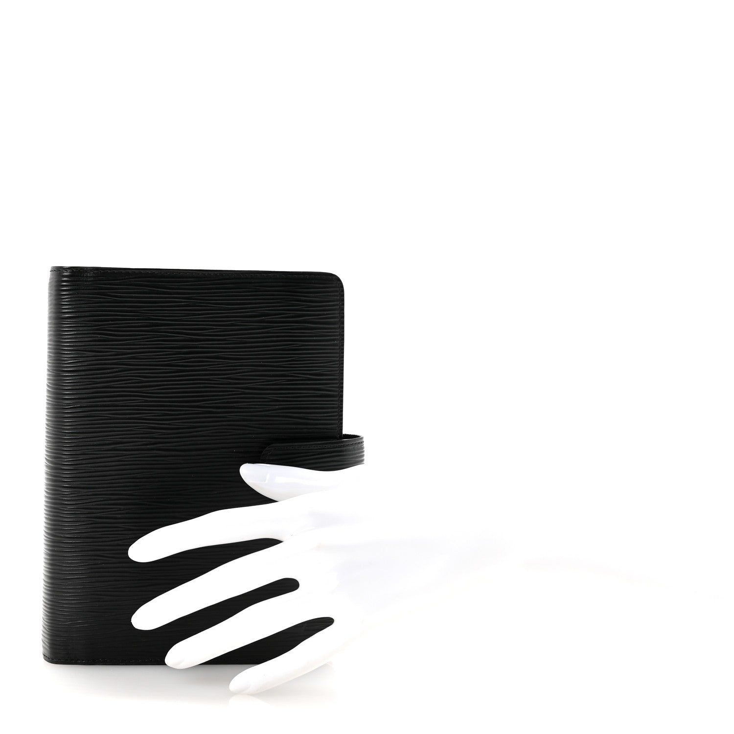 Louis Vuitton Epi Medium Ring Agenda Cover Black 2 of 6