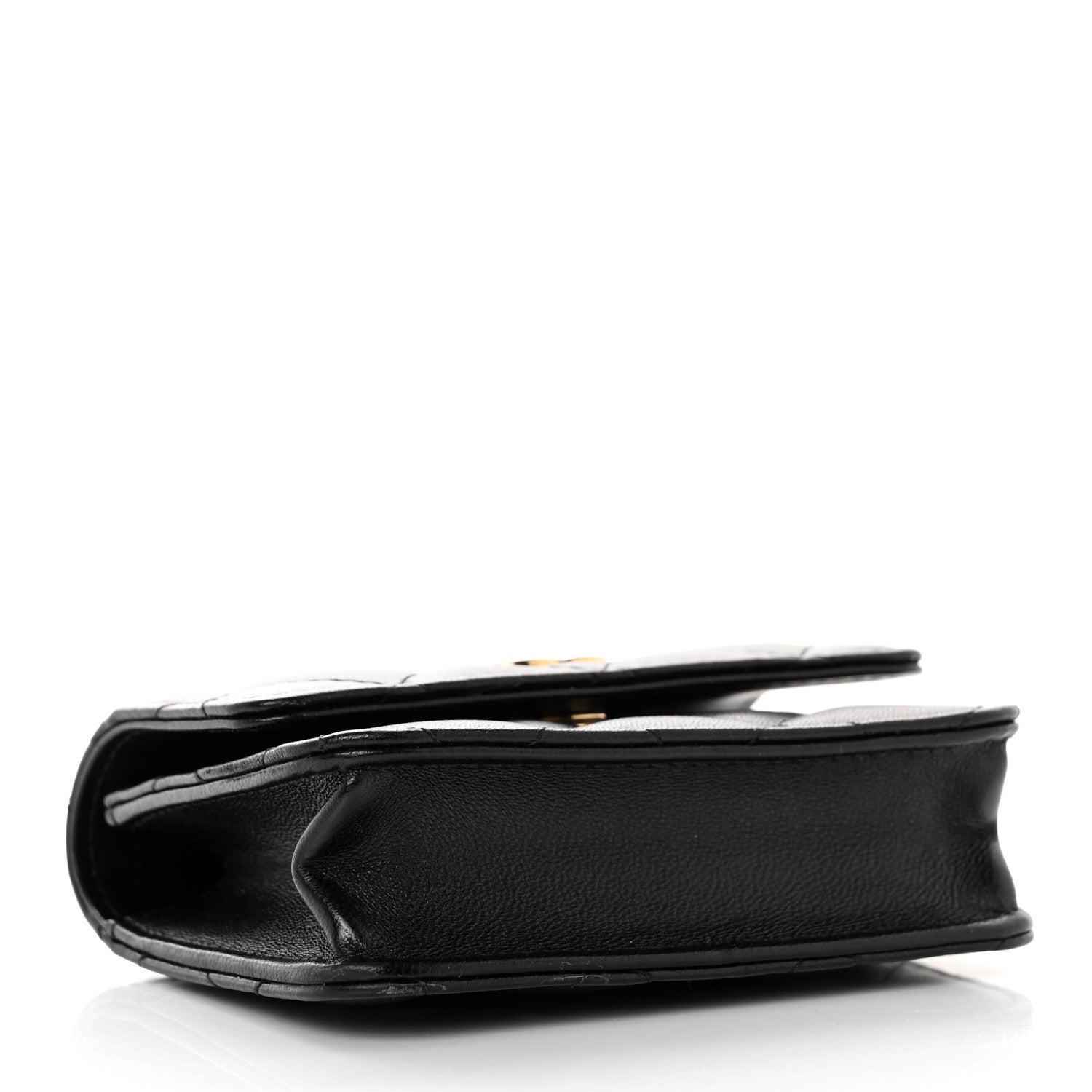 Chanel Lambskin Quilted CC Hook Card Holder Black 4 of 11