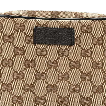 Gucci Monogram Belt Bag Dark Brown 8 of 10